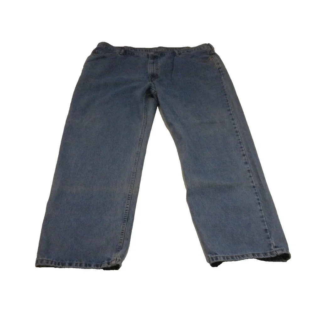 Levi's 550 Jeans Mens 46x32‎ Blue Denim Relaxed Fit Light Wash Straight